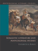 Romantic Literature and Postcolonial Studies