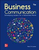 Loose Leaf for Business Communication  Developing Leaders for a Networked World