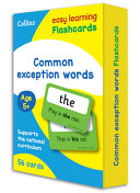 Collins Easy Learning Ks1 - Common Exception Words Flashcards