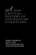 A New Critical History of Old English Literature Pdf/ePub eBook