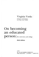 on becoming and educated person  Book