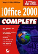 Microsoft Office 2000 Complete