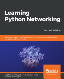 Learning Python Networking Pdf/ePub eBook