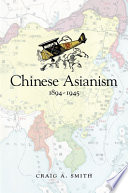 Chinese Asianism, 1894Â¿1945