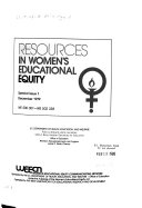 Resources in Women's Educational Equity