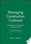 Managing Construction Contracts
