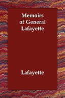 Memoirs of General Lafayette Book