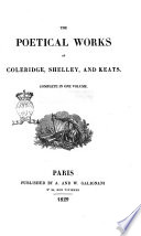 “The” Poetical Works of Coleridge, Shelley and Keats