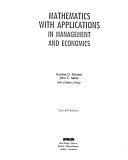 Mathematics with Applications in Management and Economics