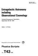 Extragalactic Astronomy Including Observational Cosmology