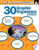30 Graphic Organizers for Reading  Graphic Organizers to Improve Literacy Skills  Book
