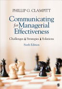 Cover of Communicating for Managerial Effectiveness