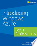 Introducing Windows Azure for IT Professionals Book