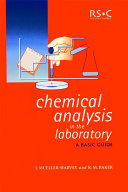Chemical Analysis in the Laboratory Pdf/ePub eBook