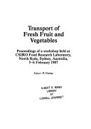 Transport of Fresh Fruit and Vegetables