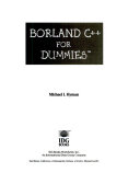 Borland C   For Dummies