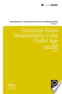 Corporate Social Responsibility in the Digital Age Book