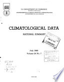 Climatological Data
