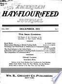 American Hay  Flour and Feed Journal Book