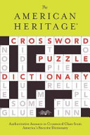 The American Heritage Crossword Puzzle Dictionary