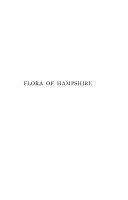 Flora of Hampshire