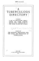 Read Pdf A Tuberculosis Directory