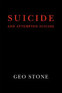 Suicide and Attempted Suicide Book