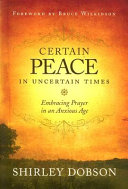 Certain Peace in Uncertain Times Book PDF