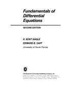 Fundamentals of Differential Equations