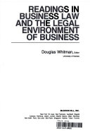 Readings in Business Law and the Legal Environment of Business