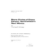 Stone Circles of Chaco Canyon, Northwestern New Mexico