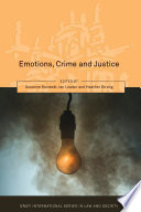 Emotions  Crime and Justice Book