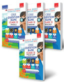 Oswaal CBSE Question Bank Class 12 (Set of 4 Books) English Core, Physics, Chemistry & Biology [Combined & Updated for Term 1 & 2]