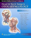 Head & Neck Surgery--otolaryngology