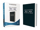 Nvi NIV Biblia Biling  e  Leathersoft  Azul Book