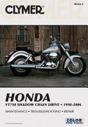 Honda VT750 Shadow Chain Drive 1998 2006 Book PDF