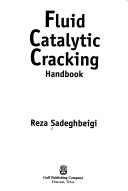 Fluid Catalytic Cracking Handbook Book