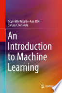An Introduction to Machine Learning Book PDF