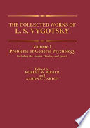 The Collected Works of L S  Vygotsky Book