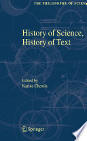 History of Science, History of Text PDF Book By Karine Chemla