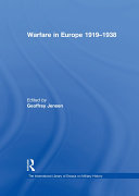 Warfare in Europe 1919–1938