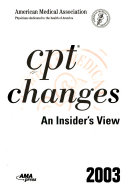 CPT Changes 2003 Book