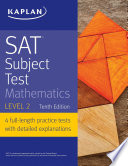 SAT Subject Test Mathematics Level 2 Book