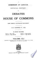 Official Report of Debates  House of Commons