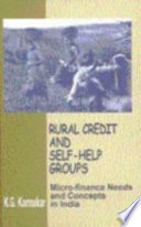 Rural Credit and Self-Help Groups