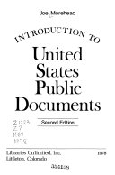 Introduction to United States Public Documents