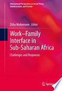 Work   Family Interface in Sub Saharan Africa