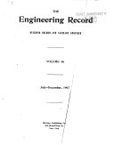 The Engineering Record, Building Record and the Sanitary Engineer