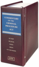 Commentary on the Criminal Procedure Act