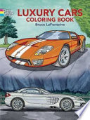 Luxury Cars Coloring Book Book